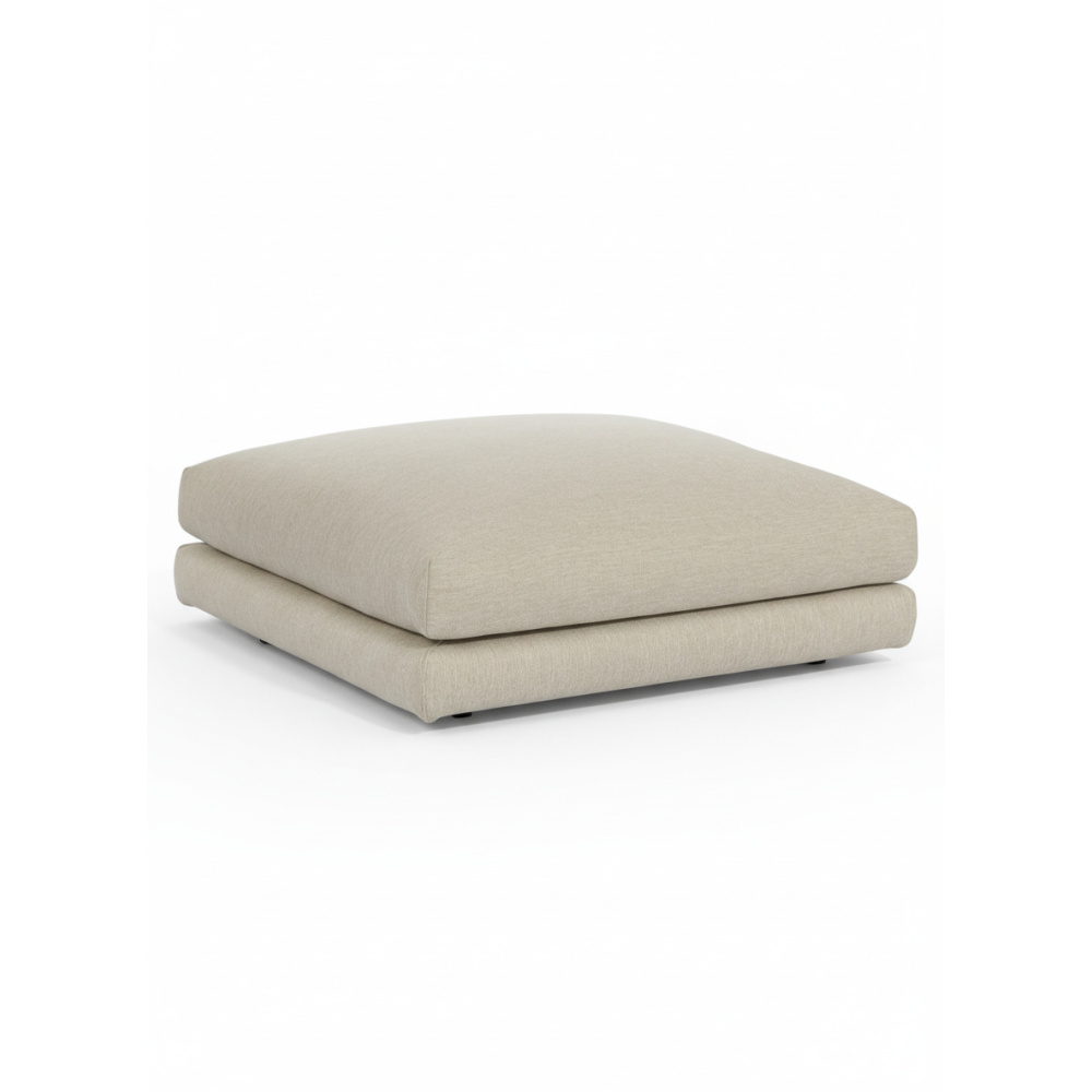Pouf London écru